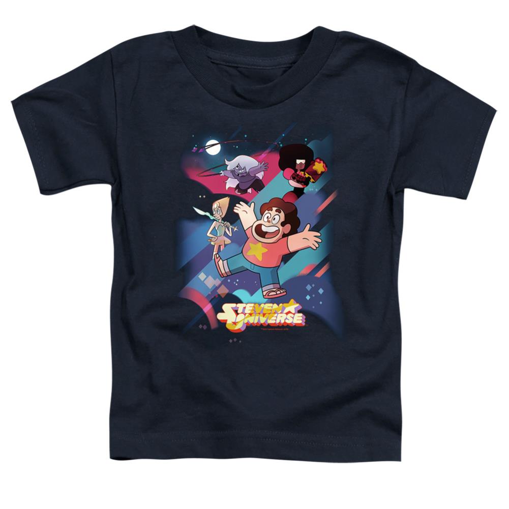 Steven Universe Group Shot Toddler 18/1 Cotton Short-Sleeve T-Shirt