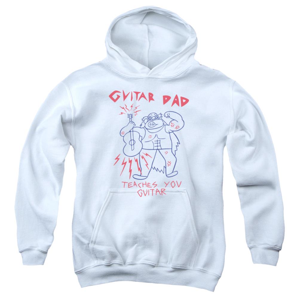 Steven Universe Guitar Dad Youth Cotton Poly Pull-Over Hoodie
