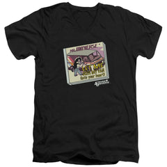Steven Universe Mr. Universe Men's 30/1 Cotton Slim V-Neck T-Shirt