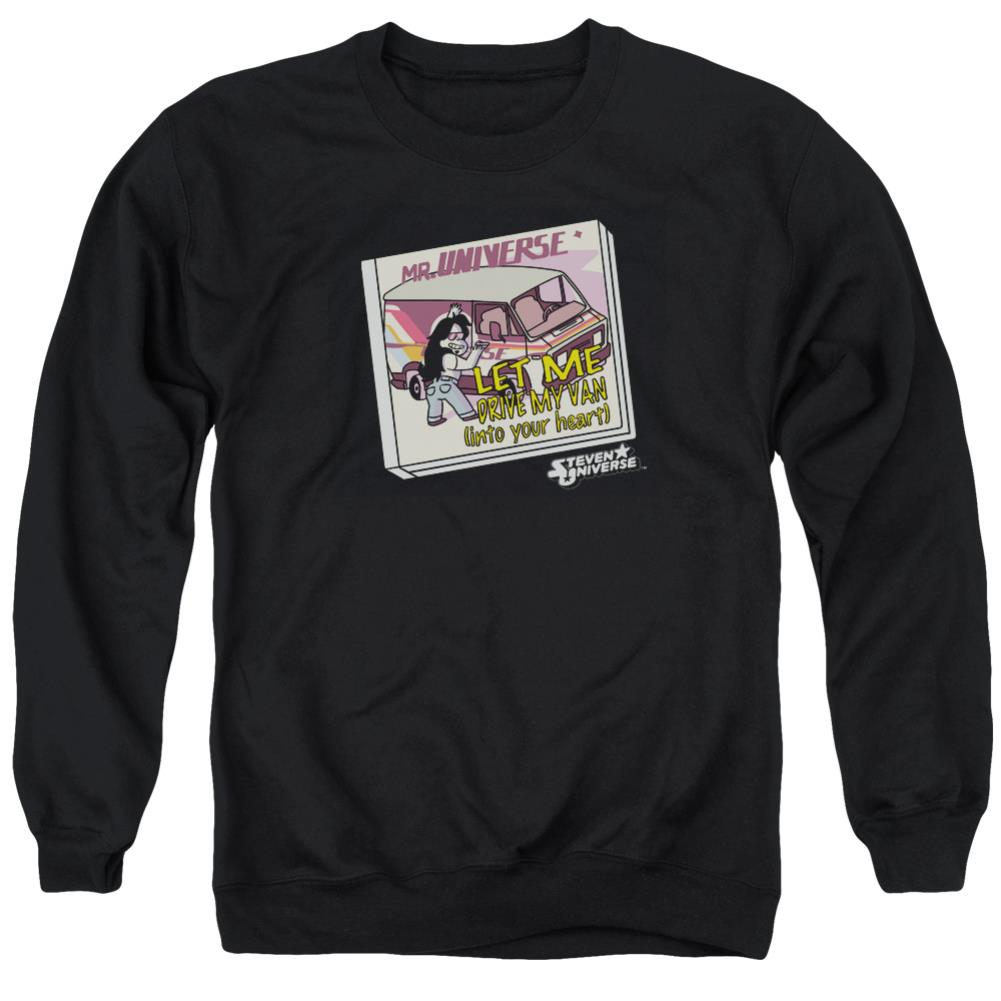 Steven Universe Mr. Universe Men's Crewneck 50 50 Poly Long-Sleeve T-Shirt