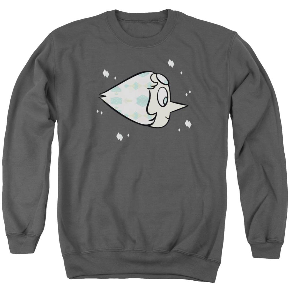 Steven Universe Pearl Men's Crewneck 50 50 Poly Long-Sleeve T-Shirt
