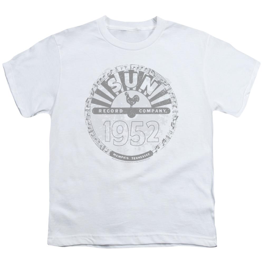 Sun Records Crusty Logo Youth 18/1 100% Cotton Short-Sleeve T-Shirt