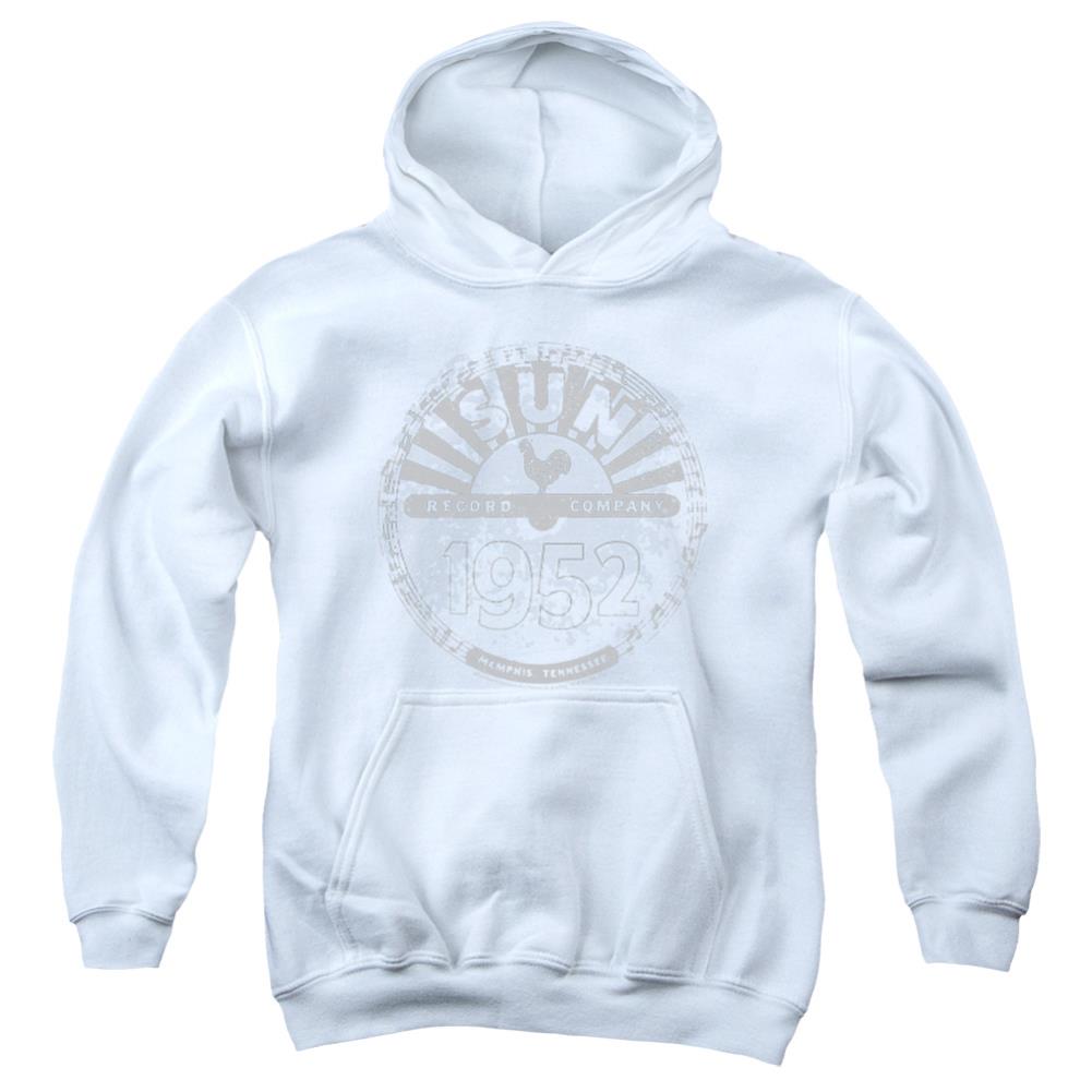 Sun Records Crusty Logo Youth Cotton Poly Pull-Over Hoodie