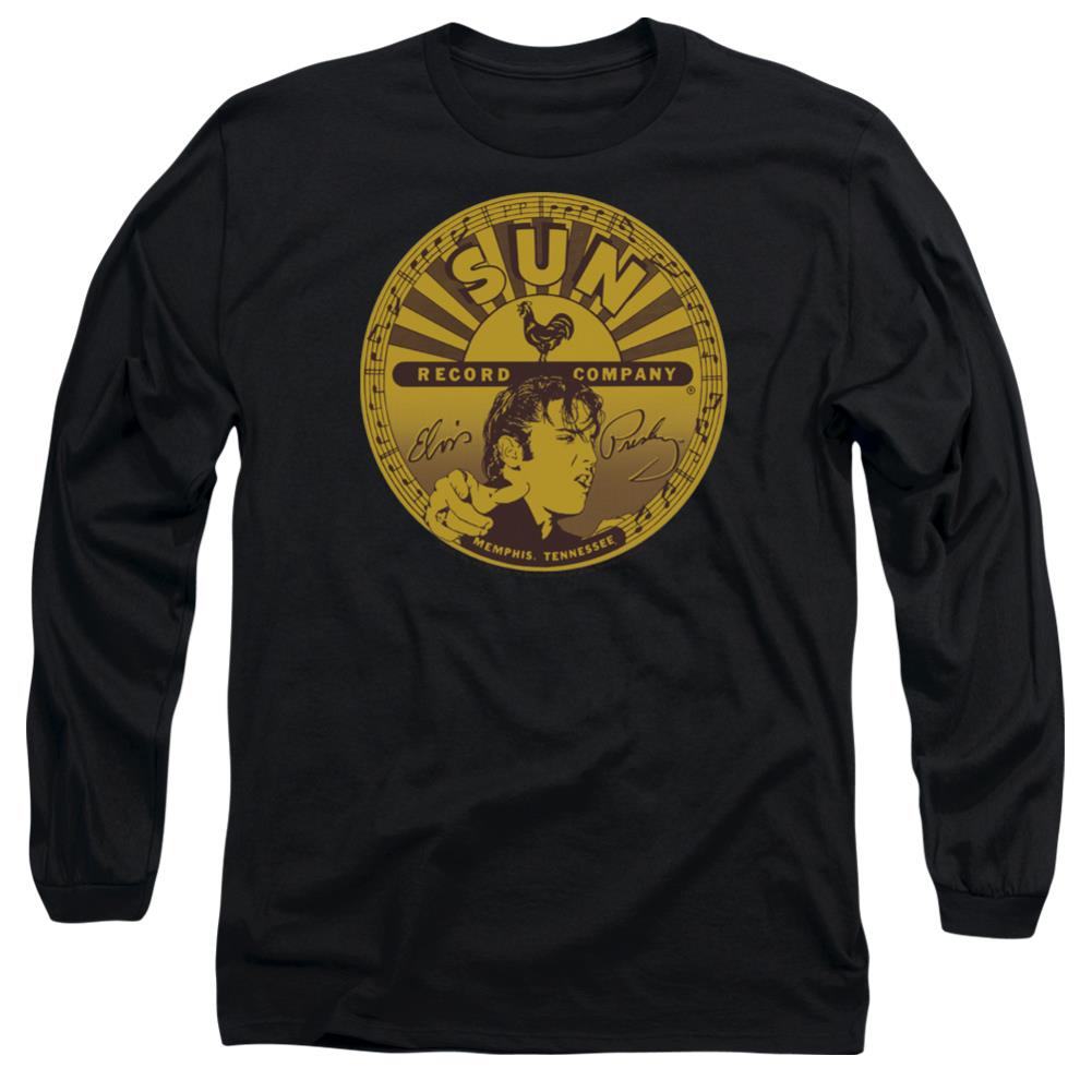 Sun Records Elvis Full Sun Label Men's 18/1 Cotton Long-Sleeve T-Shirt