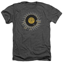 Sun Records Established Men's 30/1 Heather 60 40 Poly Short-Sleeve T-Shirt