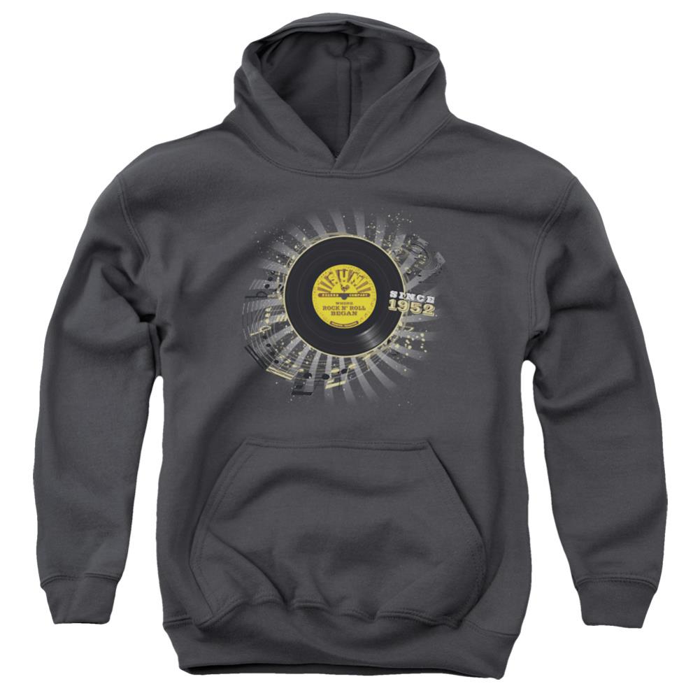 Sun Records Established Youth Cotton Poly Pull-Over Hoodie