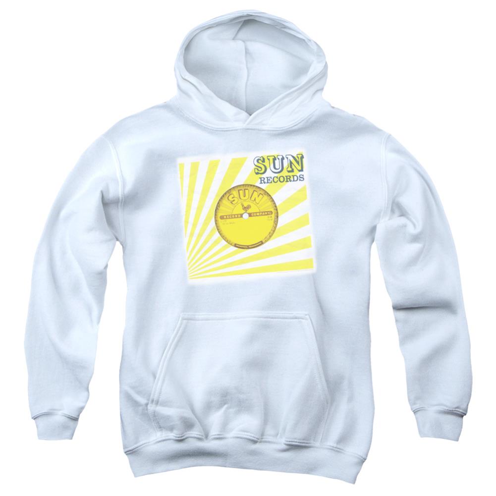 Sun Records Fourty Five Youth Cotton Poly Pull-Over Hoodie