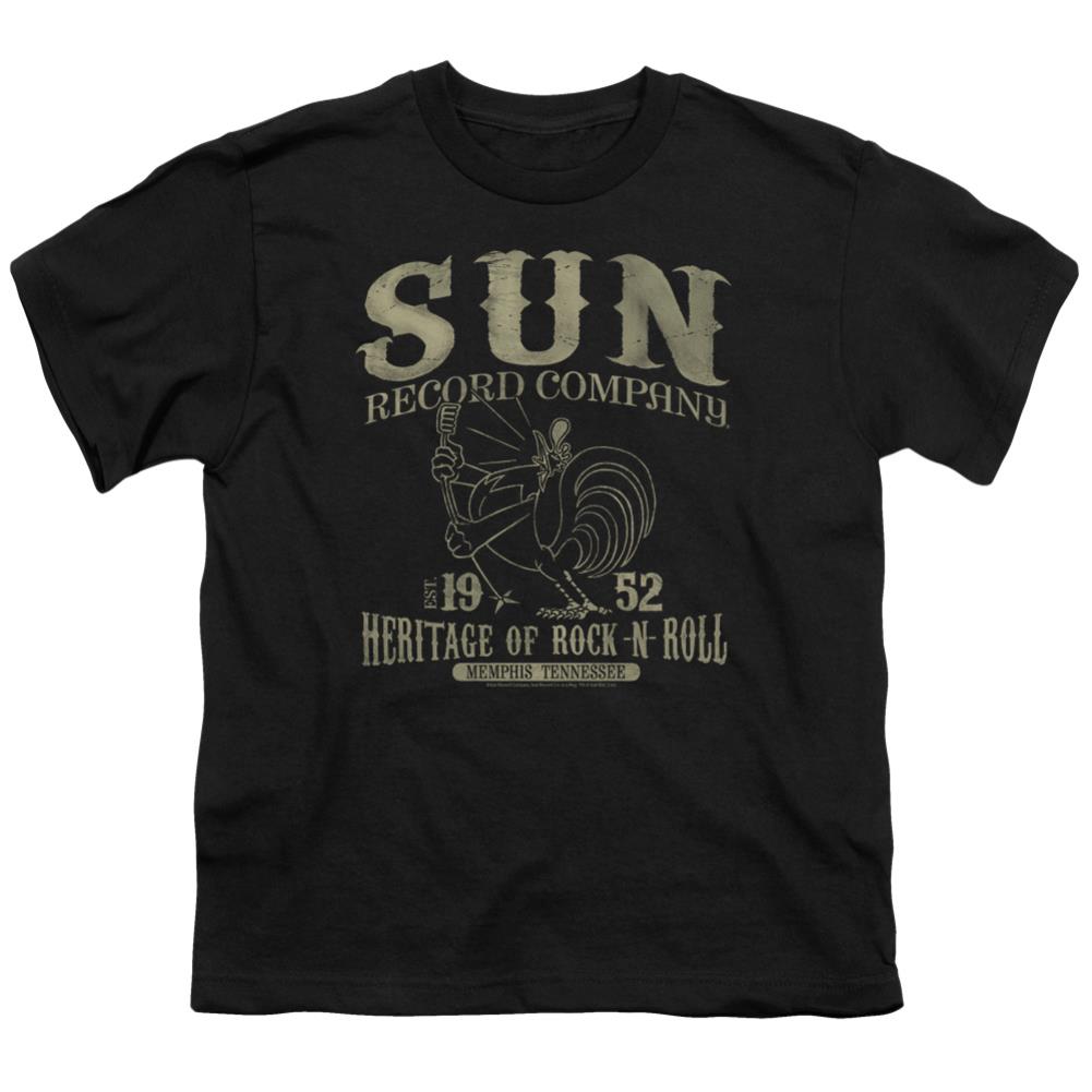 Sun Records Rockabilly Bird Youth 18/1 100% Cotton Short-Sleeve T-Shirt