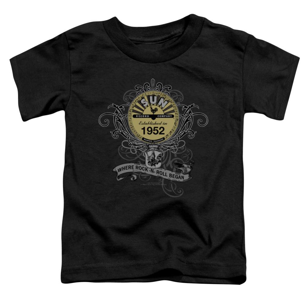 Sun Records Rockin ScrolLong-Sleeve T-Shirtoddler 18/1 Cotton Short-Sleeve T-Shirt