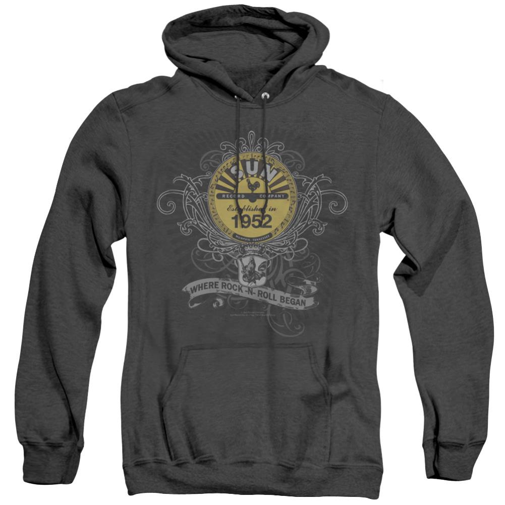 Sun Records Rockin Scrolls Men's Pull-Over Hoodie