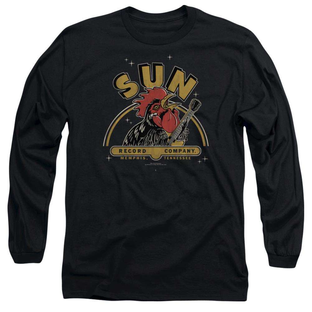 Sun Records Rocking Rooster Men's 18/1 Cotton Long-Sleeve T-Shirt