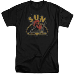 Sun Records Rocking Rooster Men's 18/1 Tall Cotton Short-Sleeve T-Shirt