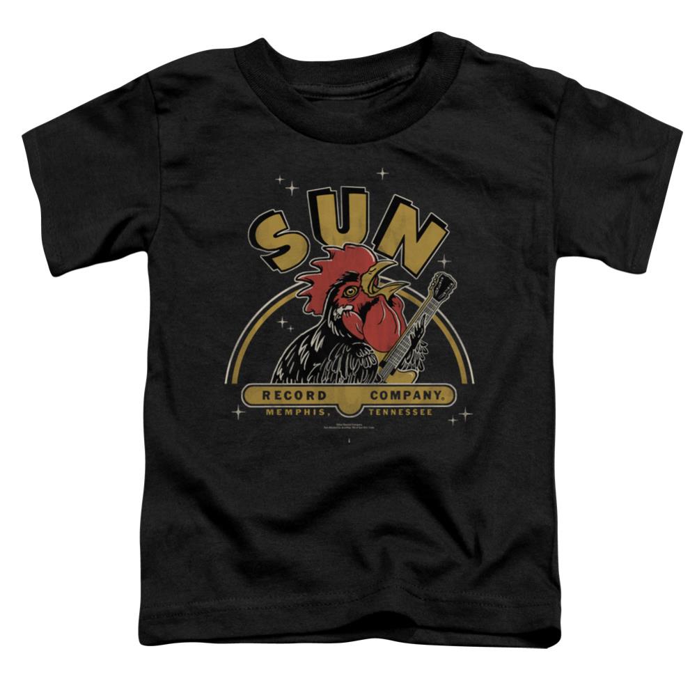 Sun Records Rocking Rooster Toddler 18/1 Cotton Short-Sleeve T-Shirt