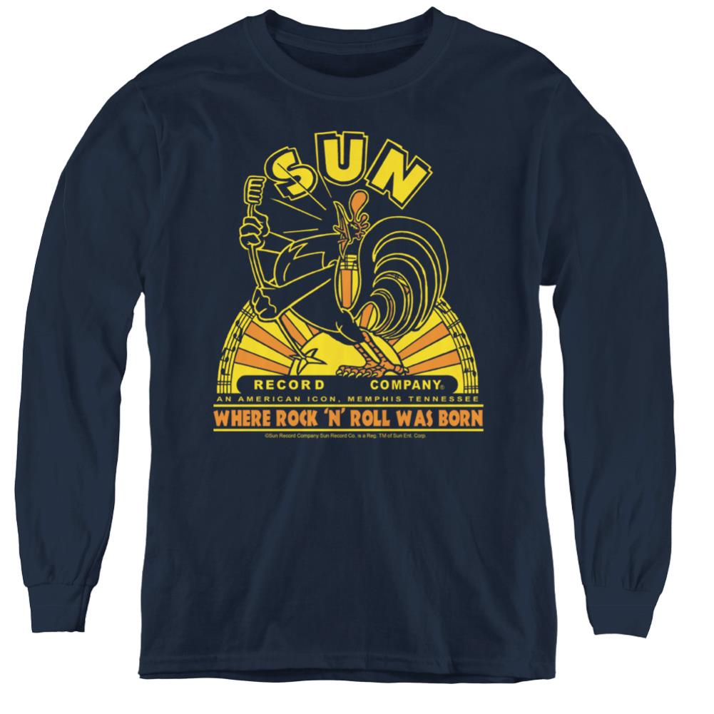 Sun Records Rooster Youth Long-Sleeve T-Shirt