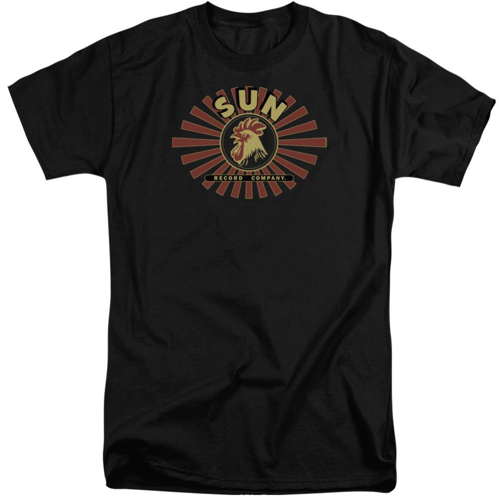 Sun Records Sun Ray Rooster Men's 18/1 Tall Cotton Short-Sleeve T-Shirt