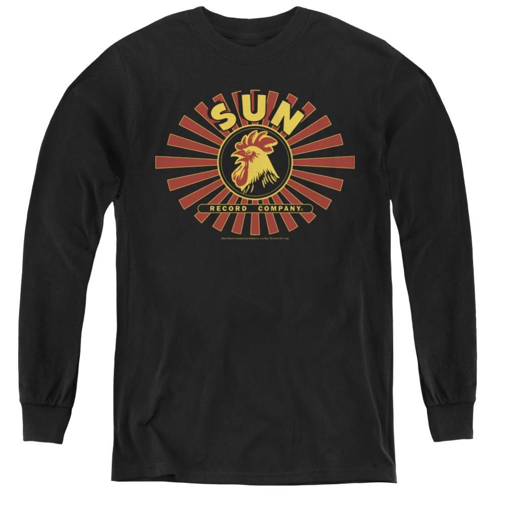 Sun Records Sun Ray Rooster Youth Long-Sleeve T-Shirt