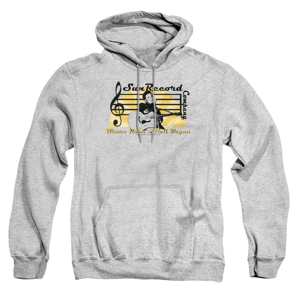 Sun Records Sun Record Company Men's Pull-Over 75 25 Poly Hoodie