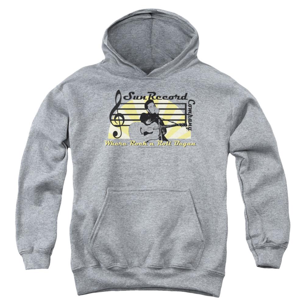 Sun Records Sun Record Company Youth Cotton Poly Pull-Over Hoodie