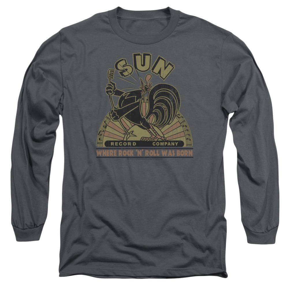 Sun Records Sun Rooster Men's 18/1 Cotton Long-Sleeve T-Shirt