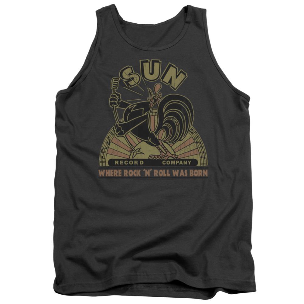 Sun Records Sun Rooster Men's 18/1 Cotton Tank Top