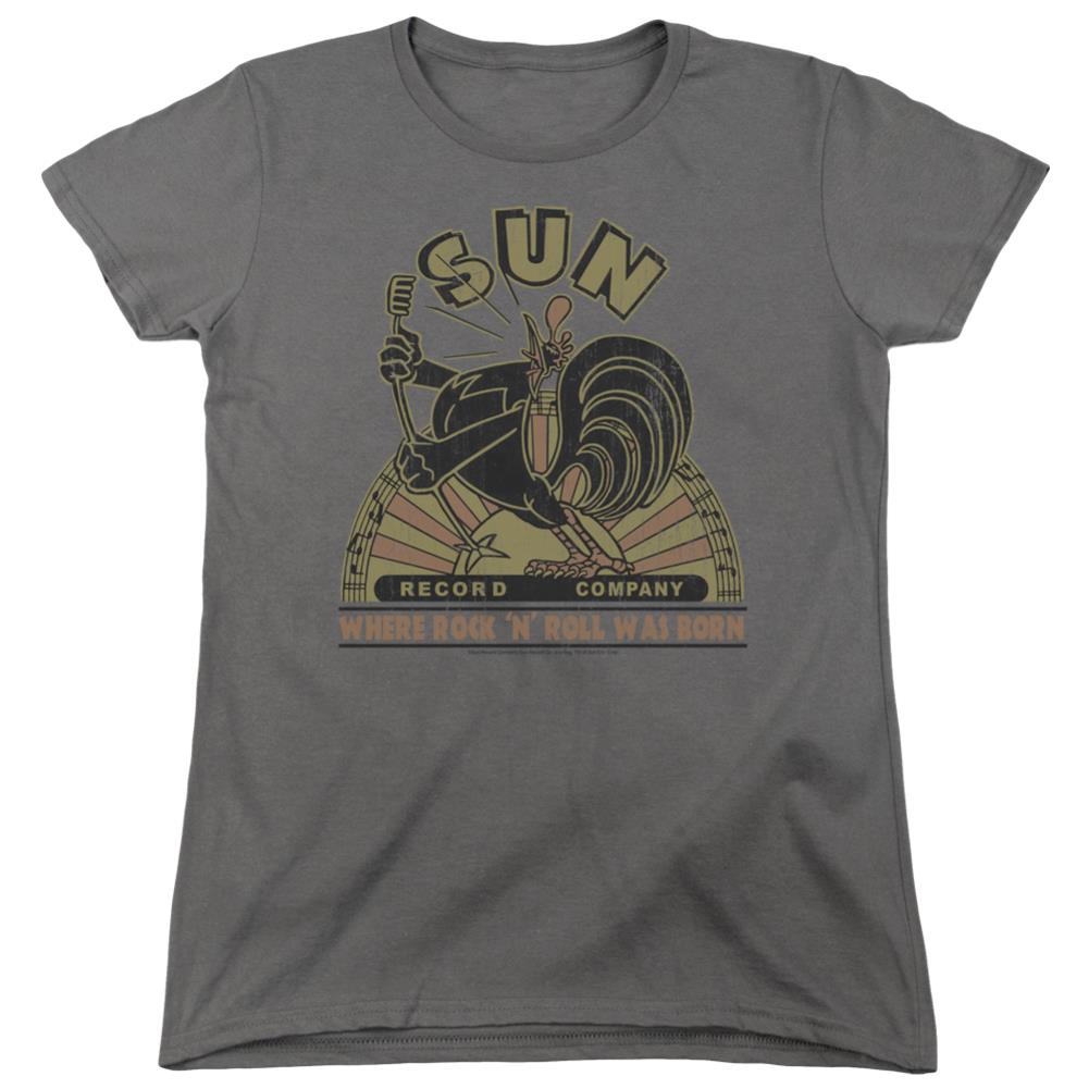 Sun Records Sun Rooster Women's 18/1 Cotton Short-Sleeve T-Shirt