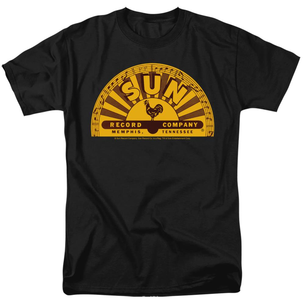 Sun Records Traditional Logo Men's 18/1 Cotton Short-Sleeve T-Shirt