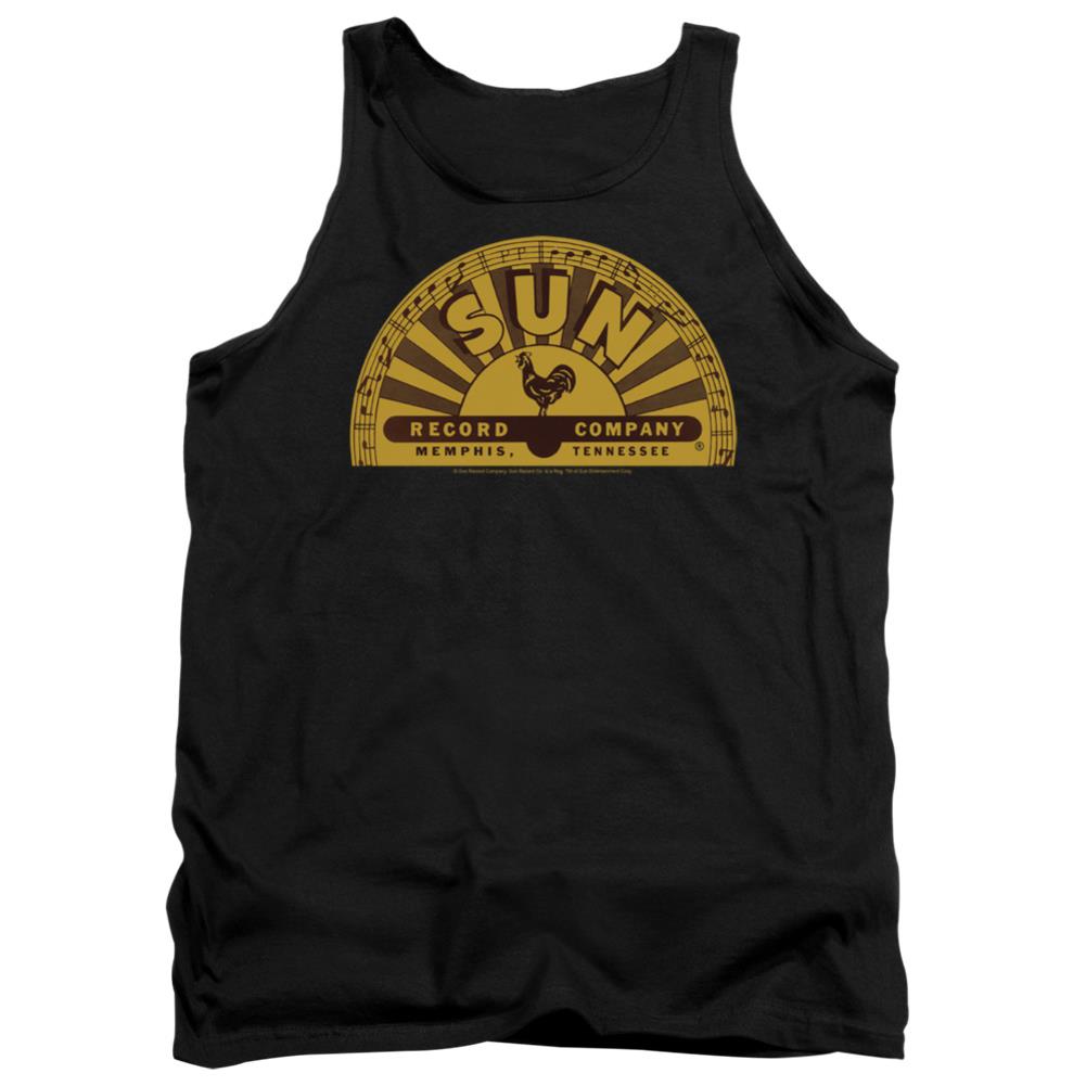 Sun Records Traditional Logo Men's 18/1 Cotton Tank Top