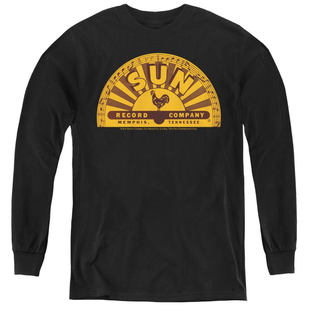 Sun Records Traditional Logo Youth Long-Sleeve T-Shirt