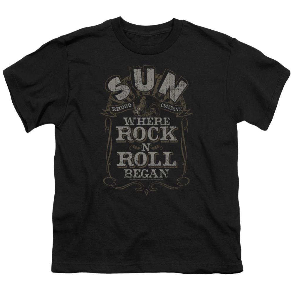 Sun Records Where Rock Began Youth 18/1 100% Cotton Short-Sleeve T-Shirt