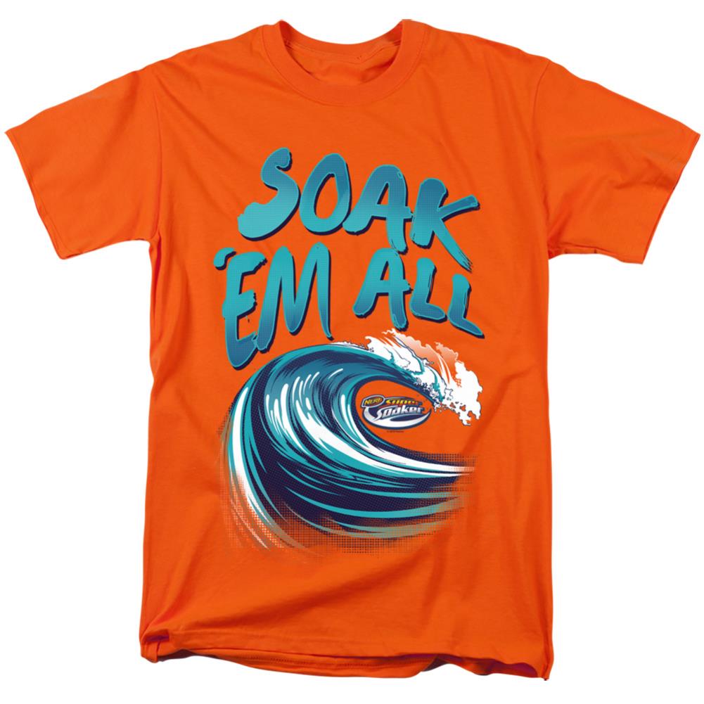 Super Soaker Soak Em All Men's 18/1 Cotton Short-Sleeve T-Shirt