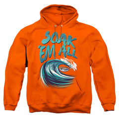 Super Soaker Soak Em All Men's Pull-Over 75 25 Poly Hoodie