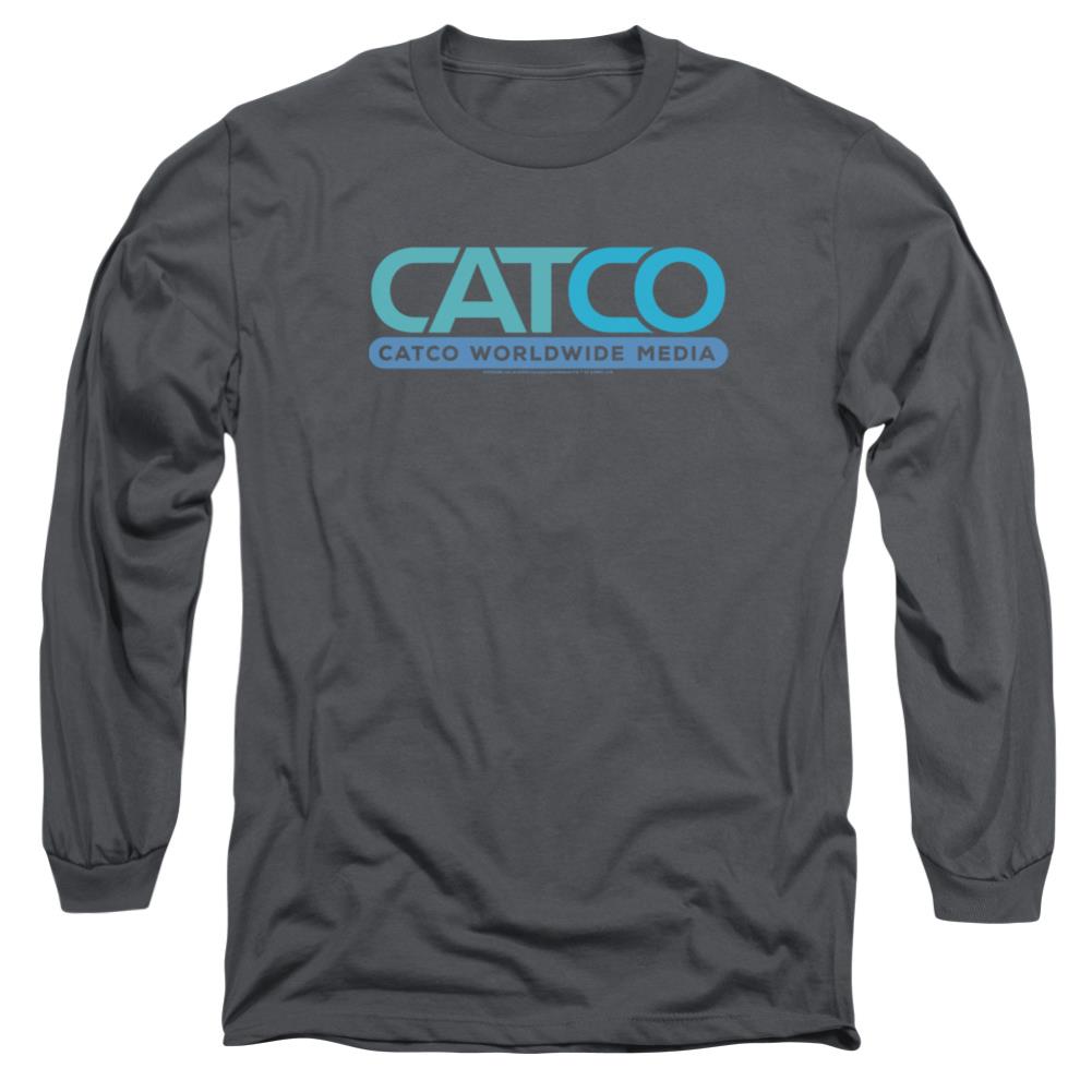 Supergirl Catco Logo Men's 18/1 Cotton LS T