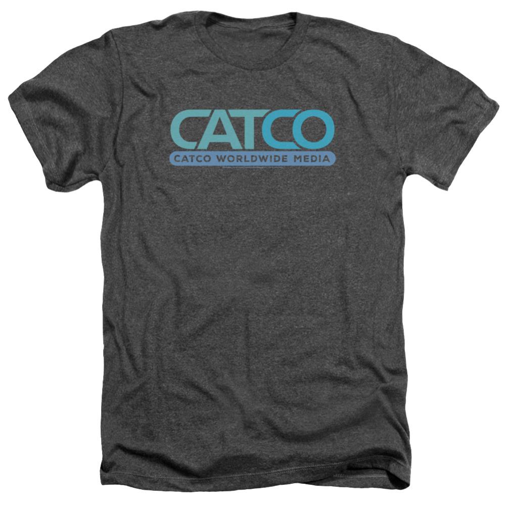 Supergirl Catco Logo Men's 30/1 Heather 60 40 Poly SS T
