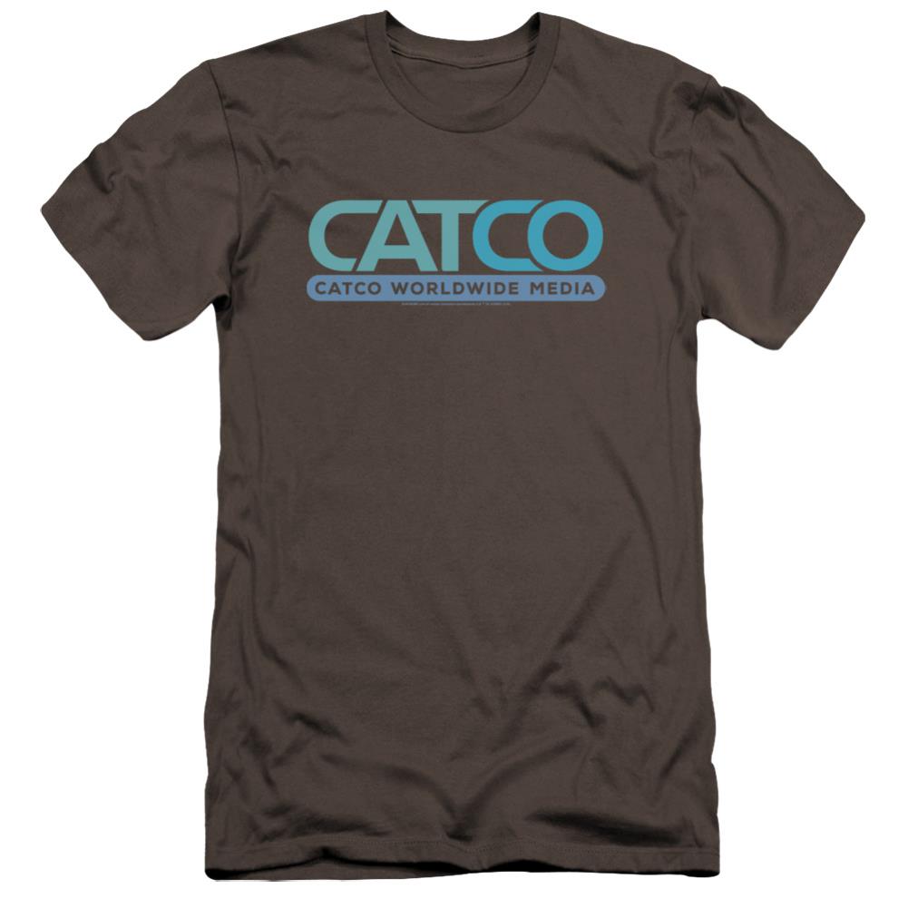 Supergirl Catco Logo Men's Ultra-Soft 30/1 Cotton Slim SS T