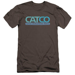 Supergirl Catco Logo Men's Ultra-Soft 30/1 Cotton Slim SS T