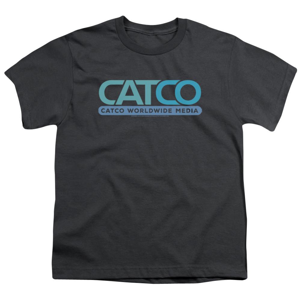 Supergirl Catco Logo Youth 18/1 100% Cotton SS T