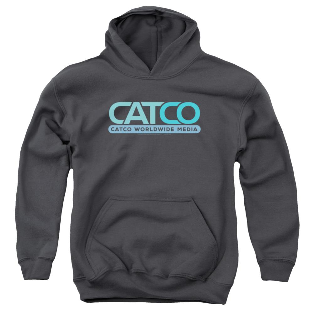 Supergirl Catco Logo Youth Cotton Poly Pull-Over Hoodie