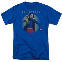 Supergirl Classic Hero Men's 18/1 Cotton SS T