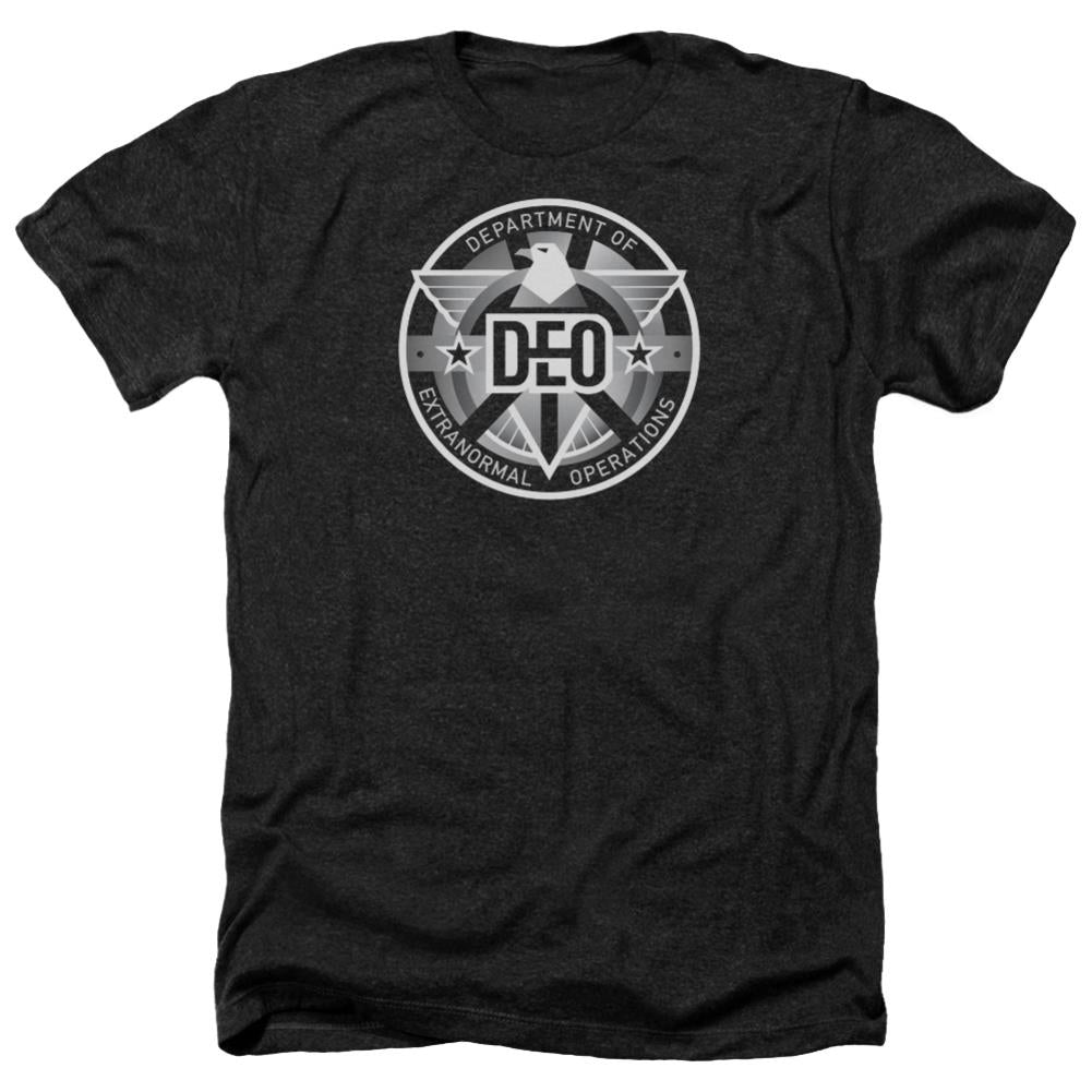 Supergirl Deo Men's 30/1 Heather 60 40 Poly SS T