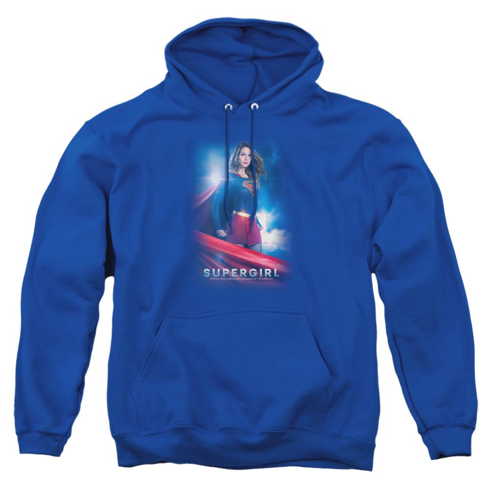 Supergirl Kara Zor El Men's Pull-Over 75 25 Poly Hoodie