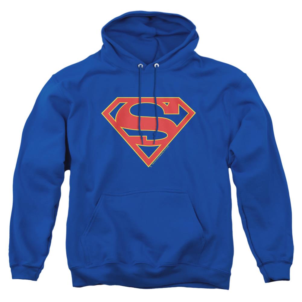 Supergirl Logo Men's Pull-Over 75 25 Poly Hoodie