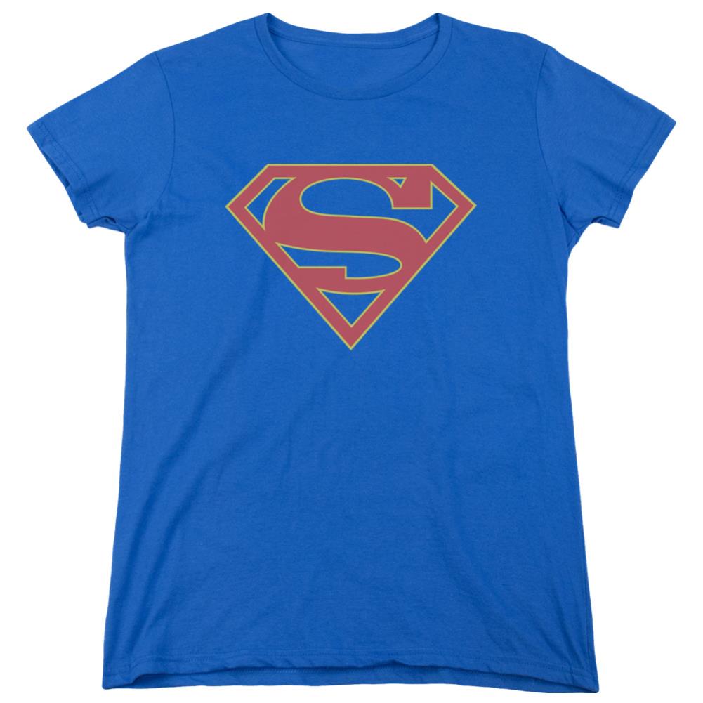 Supergirl Logo Women's 18/1 Cotton SS T