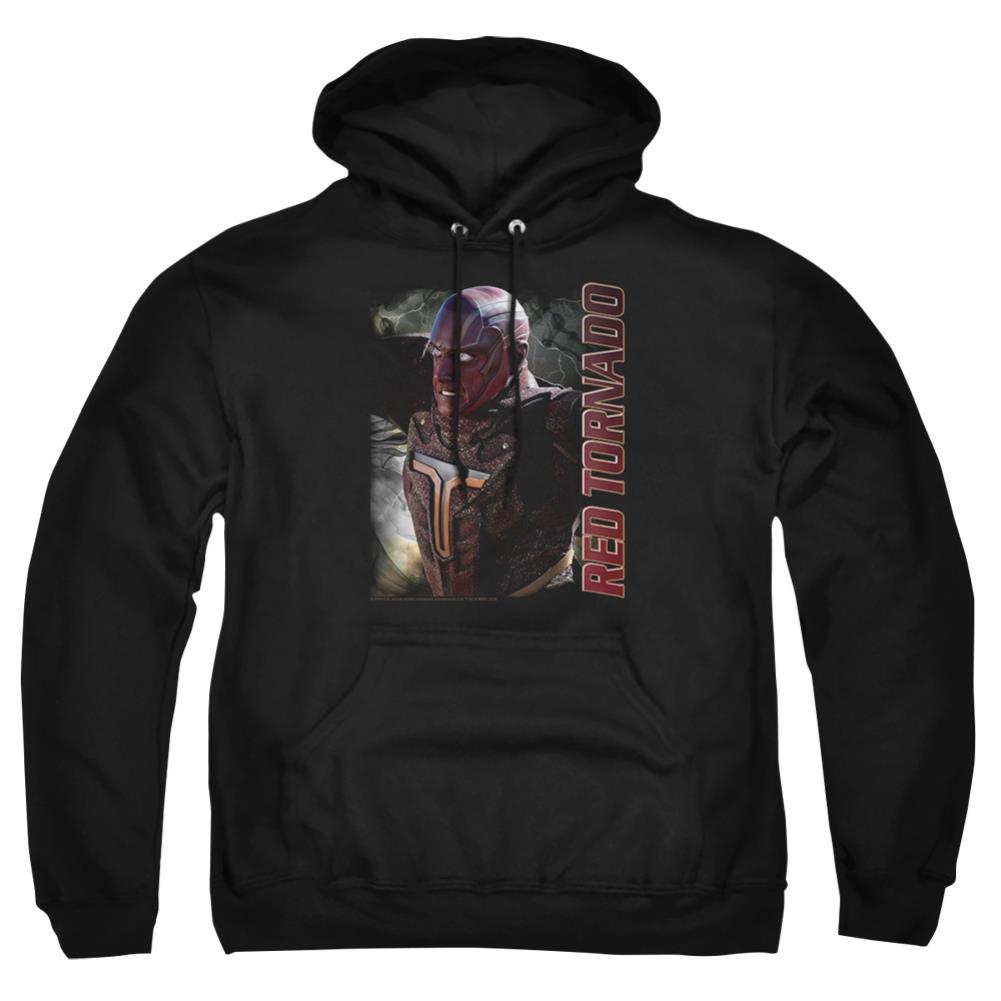 Supergirl Red Tornado Men's Pull-Over 75 25 Poly Hoodie