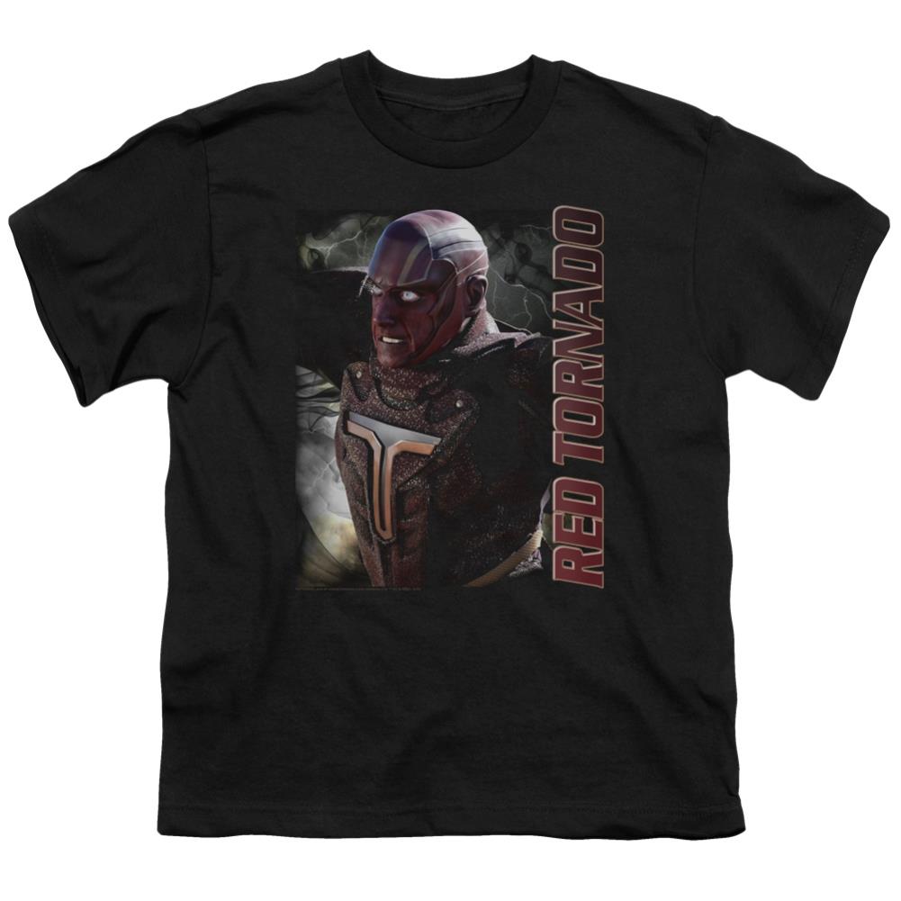 Supergirl Red Tornado Youth 18/1 100% Cotton SS T