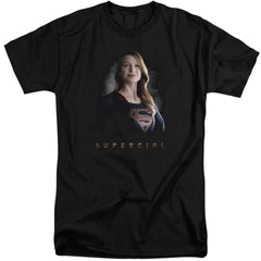 Supergirl Stand Tall Men's 18/1 Tall Cotton SS T