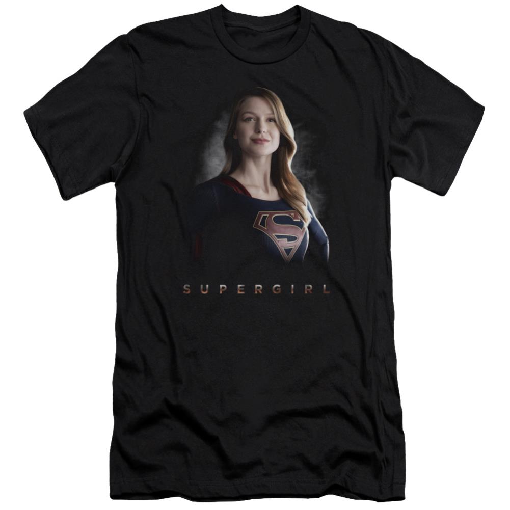 Supergirl Stand Tall Men's Ultra-Soft 30/1 Cotton Slim SS T