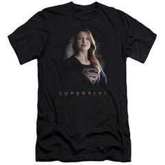 Supergirl Stand Tall Men's Ultra-Soft 30/1 Cotton Slim SS T