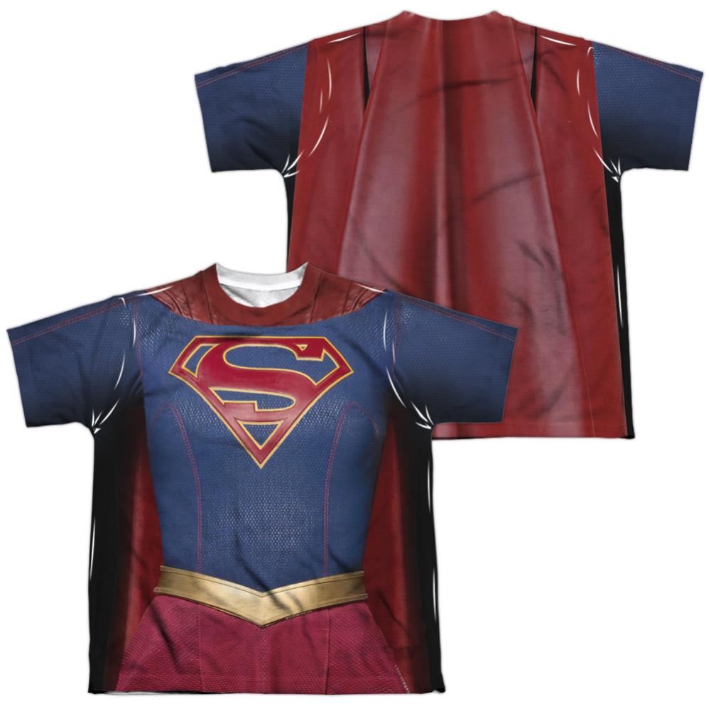 Supergirl Supergirl Uniform (Front/Back Print) Youth Regular Fit Poly SS T