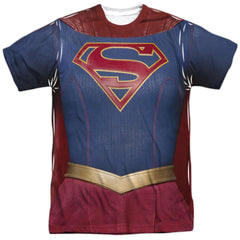 Supergirl Supergirl Uniform Men's Regular Fit Polyester SS T