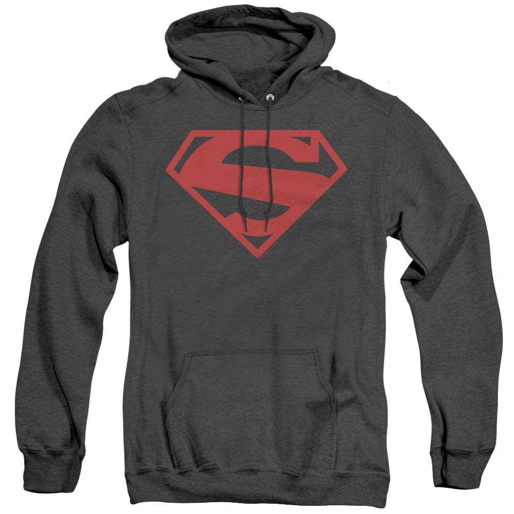 Superman 52 Red Block Men's Pull-Over Hoodie